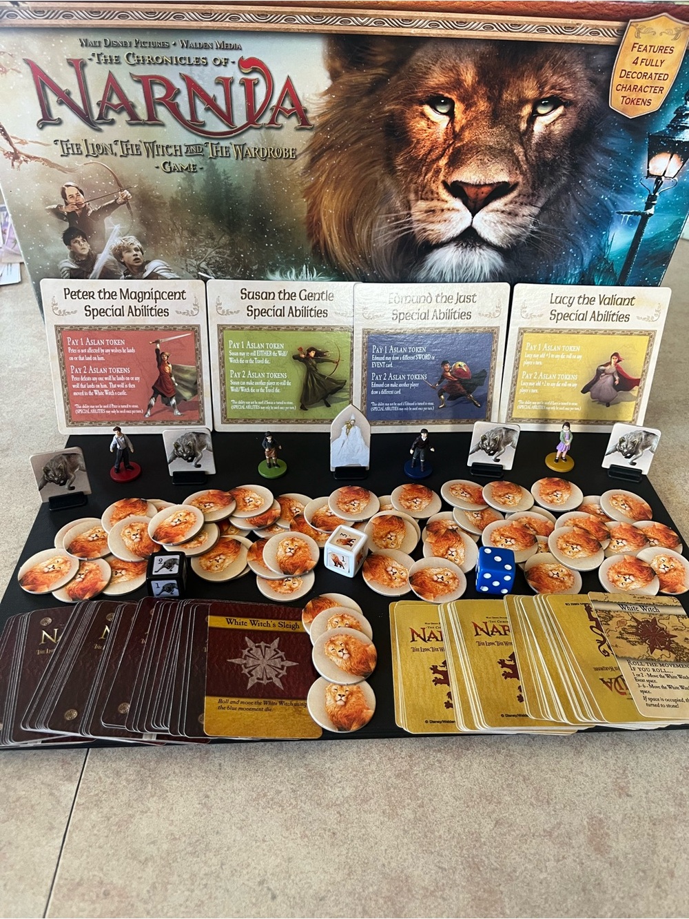 The Chronicles Of Narnia The Lion, The Witch & The Wardrobe Board Game 2005